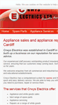 Mobile Screenshot of crwys-elec.co.uk